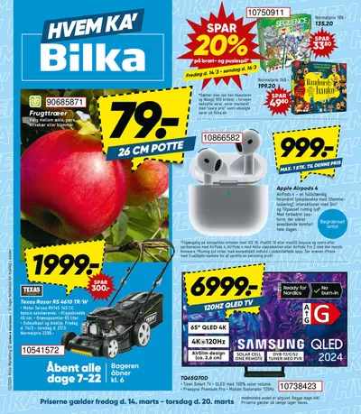 Bilka katalog i Odense | Stort udvalg af tilbud | 14.3.2025 - 20.3.2025