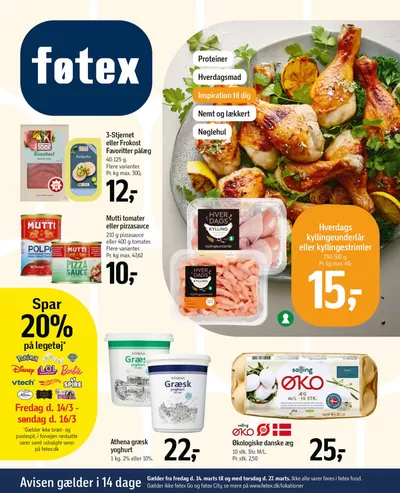 Føtex katalog i Frederiksværk | Oplev attraktive tilbud | 14.3.2025 - 27.3.2025