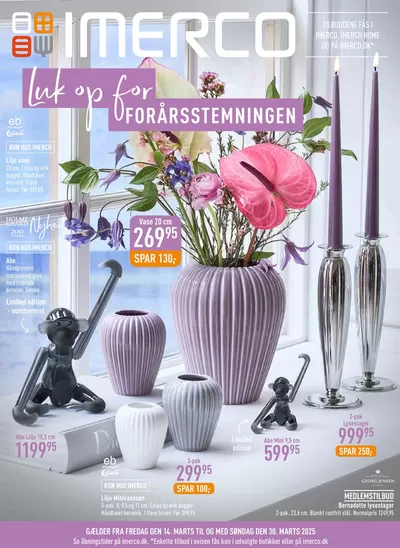 Imerco katalog i Hobro | Uge 12 Forår | 14.3.2025 - 30.3.2025
