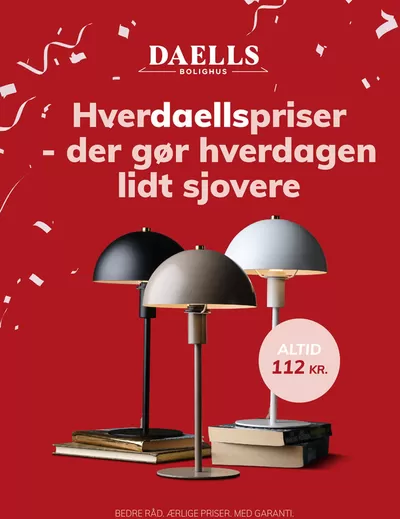 Daells Bolighus katalog i Odense | Daells Bolighus Vi fejrer hverdagen | 15.3.2025 - 29.3.2025