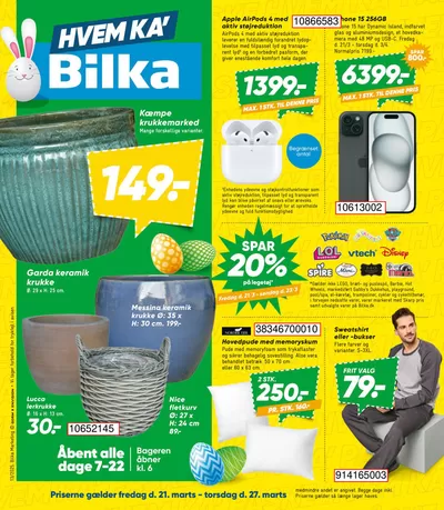 Bilka katalog i Odense | Attraktive særtilbud til alle | 21.3.2025 - 27.3.2025