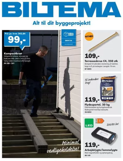Biltema katalog | Alt til byggeprojektet | 19.3.2025 - 2.4.2025