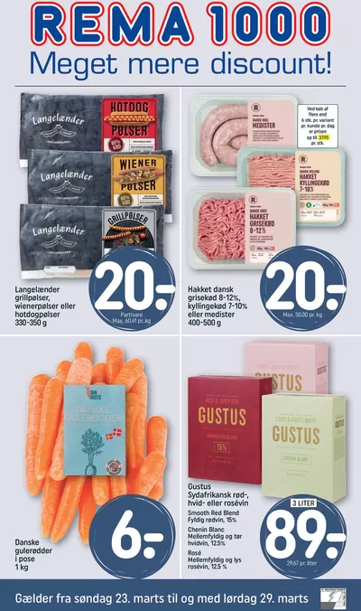 Rema 1000 katalog i Kolding | Rema 1000 Tilbudsavis | 22.3.2025 - 29.3.2025