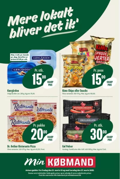 Min Købmand katalog i Vejle | Min Købmand Tilbudsavis | 21.3.2025 - 27.3.2025