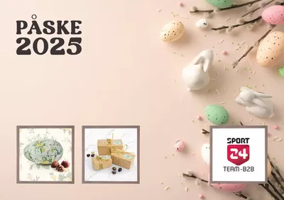 Sport 24 Business katalog i Fredericia | SPORT 24 TEAM-B2B // PÅSKEN 2025 | 1.3.2025 - 20.4.2025