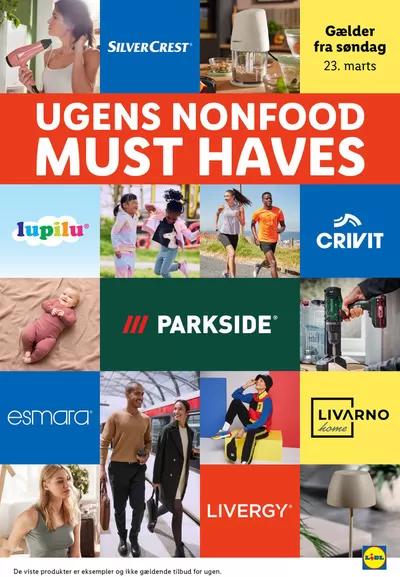 Tilbud fra Dagligvarer i Birkerød | Lidl Nonfood Katalog hos Lidl | 23.3.2025 - 29.3.2025