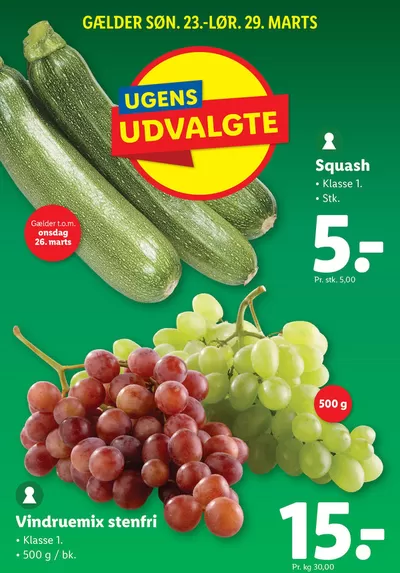 Tilbud fra Dagligvarer i Birkerød | Rabatter og kampagner hos Lidl | 23.3.2025 - 29.3.2025