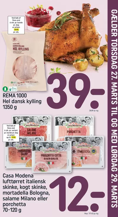 Rema 1000 katalog i Fredericia | Fantastisk tilbud til alle kunder | 26.3.2025 - 29.3.2025