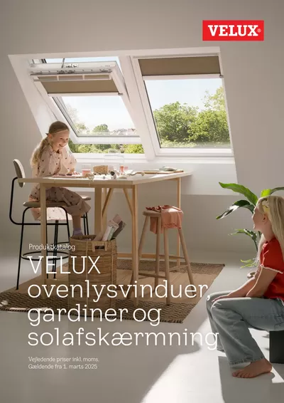 Tilbud fra Byggemarkeder i Skive | VELUX produktkatalog 2025 hos Velux | 27.3.2025 - 31.12.2025