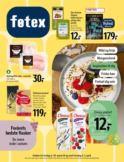 Føtex katalog i Helsingør | Vores bedste tilbud til dig | 28.3.2025 - 3.4.2025