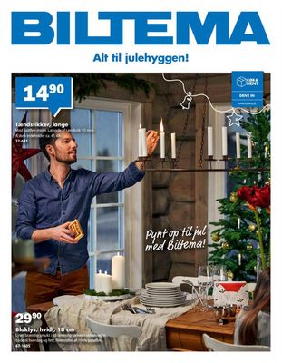 Tilbud fra Byggemarkeder | Alt til julehyggen hos Biltema | 30.10.2023 - 30.11.2023