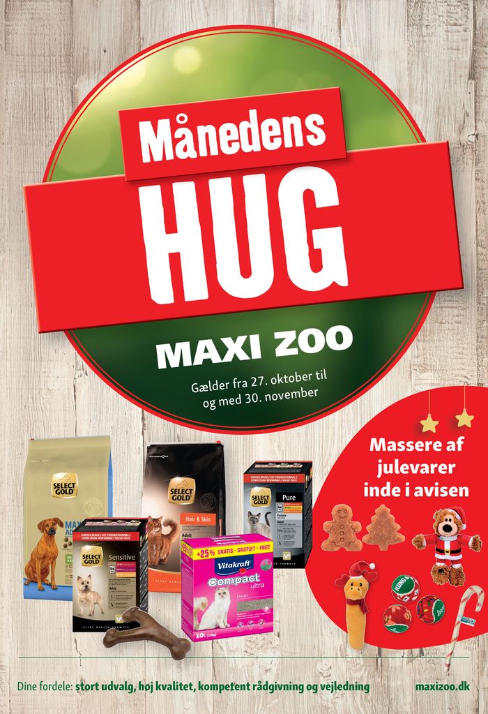 Maxi Zoo katalog i Esbjerg | Maxi Zoo Mnedsavis | 30.10.2023 - 30.11.2023