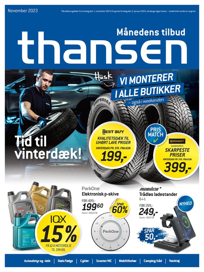 Thansen katalog i Esbjerg | Aktuel tilbudsavis | 1.11.2023 - 29.11.2023