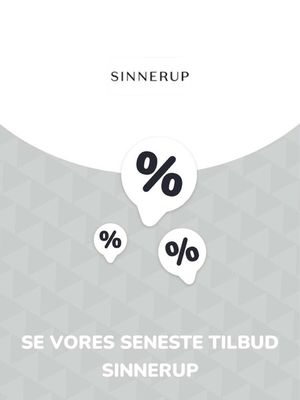 Sinnerup katalog i Taastrup | Tilbud Sinnerup | 2.11.2023 - 21.11.2025