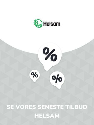 Tilbud fra Kosmetik og sundhed i Odense | Tilbud Helsam hos Helsam | 2.11.2023 - 2.11.2024