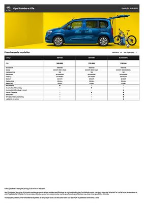 Opel katalog | Opel Combo-e Life | 3.11.2023 - 3.11.2024