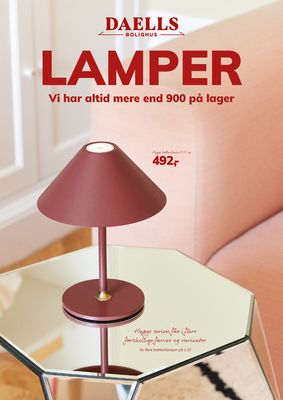 Tilbud fra Byggemarkeder i København | Lamper hos Harald Nyborg | 17.11.2023 - 30.11.2023