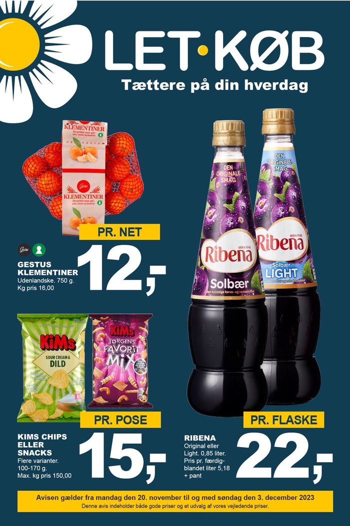 Let-Køb katalog i Aalborg | Let-Køb Tilbudsavis | 20.11.2023 - 3.12.2023