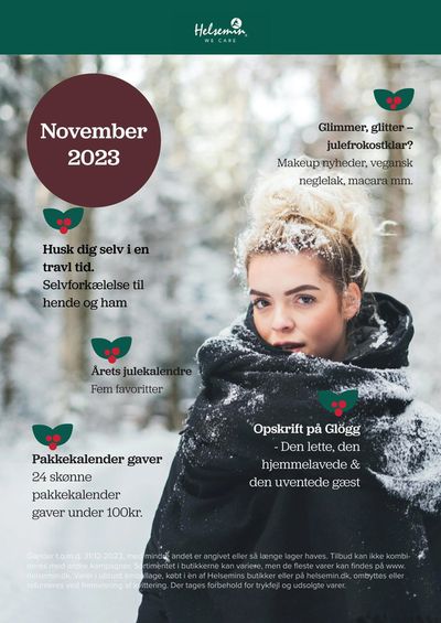 Helsemin katalog | Vinter i Helsemin  | 20.11.2023 - 31.12.2023