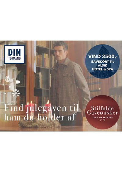 DIN TØJMAND katalog | Jul i Din Tojmand | 30.11.2023 - 31.12.2023