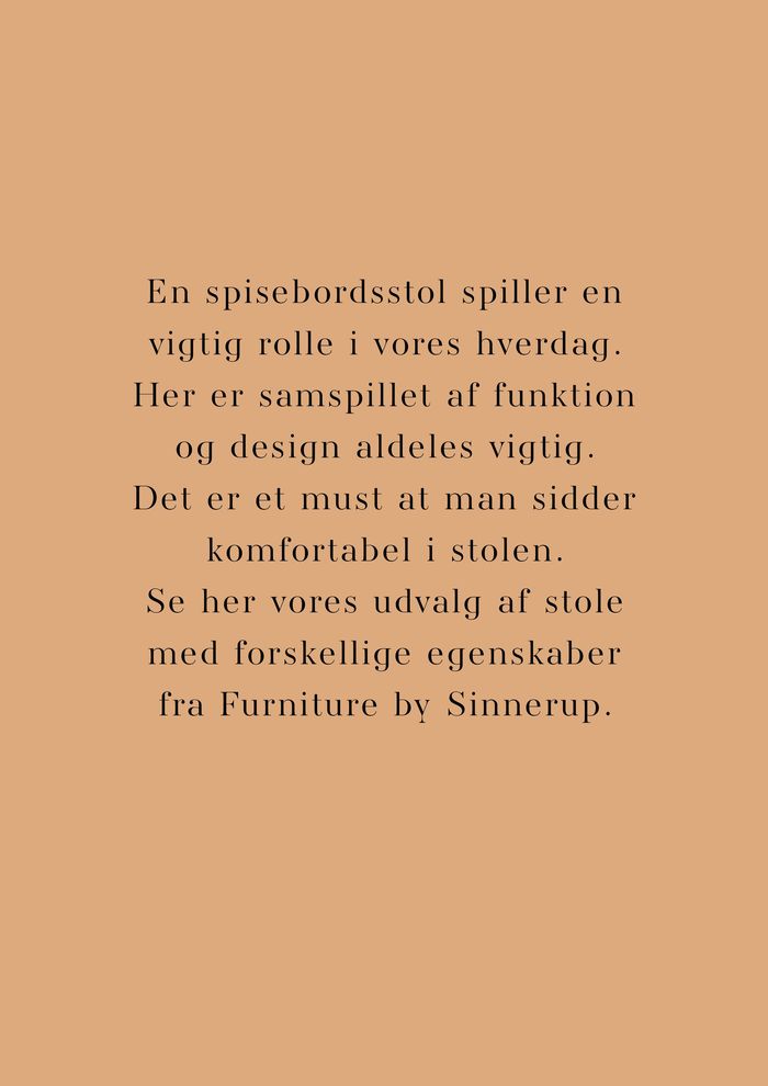 Sinnerup katalog i København | Seats | 16.1.2024 - 31.12.2024