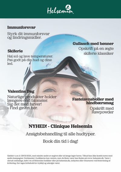 Tilbud fra Kosmetik og sundhed | Helsemin Magasin Februar hos Helsemin | 1.2.2024 - 29.2.2024