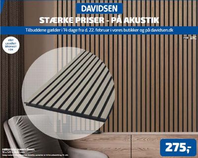 Davidsen katalog i Ringsted | Stærke priser | 22.2.2024 - 6.3.2024
