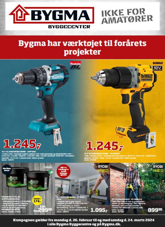Bygma katalog i Århus | Bygma Tilbudsavis | 26.2.2024 - 24.3.2024