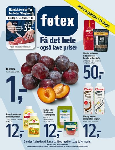 Føtex katalog i Aabenraa | Føtex Tilbudsavis! | 1.3.2024 - 14.3.2024