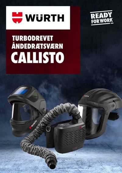 Tilbud fra Byggemarkeder i Taastrup | Callisto hos Würth | 1.3.2024 - 31.3.2024