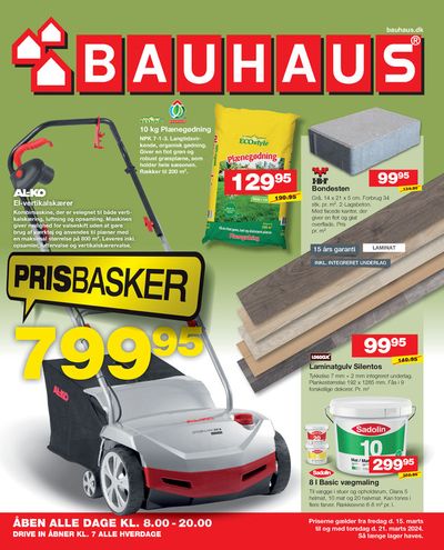 Bauhaus katalog i Roskilde | Bauhaus Tilbudsavis | 15.3.2024 - 29.3.2024