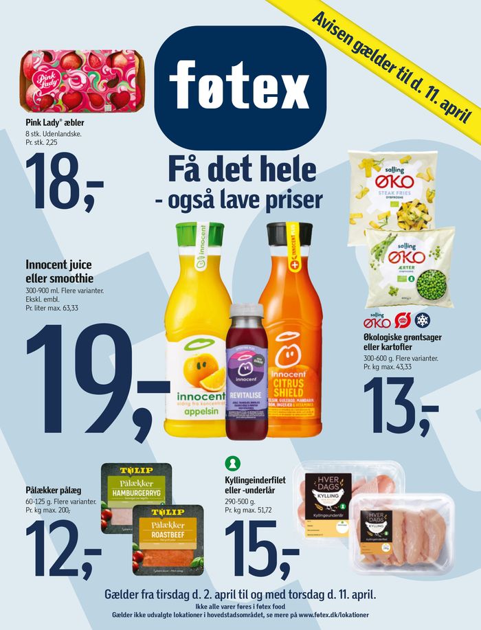 Føtex katalog i Ikast | Føtex Tilbudsavis | 28.3.2024 - 11.4.2024