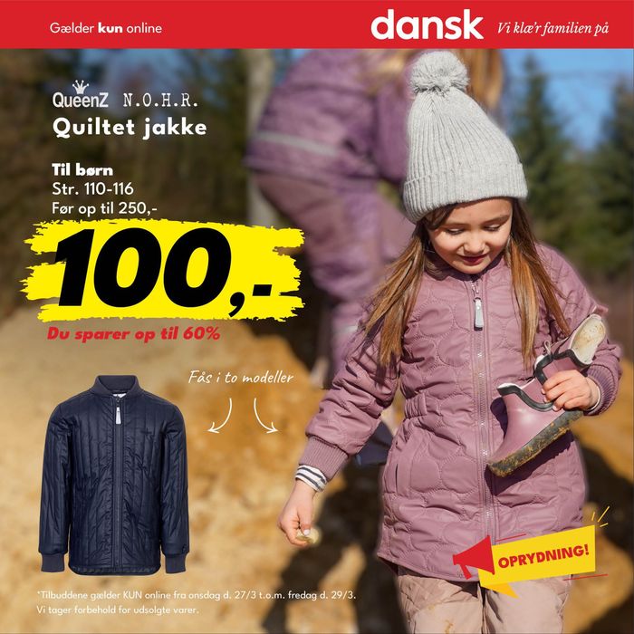 Dansk Outlet katalog i Slagelse | Dansk Outlet Tilbudsavis | 29.3.2024 - 12.4.2024