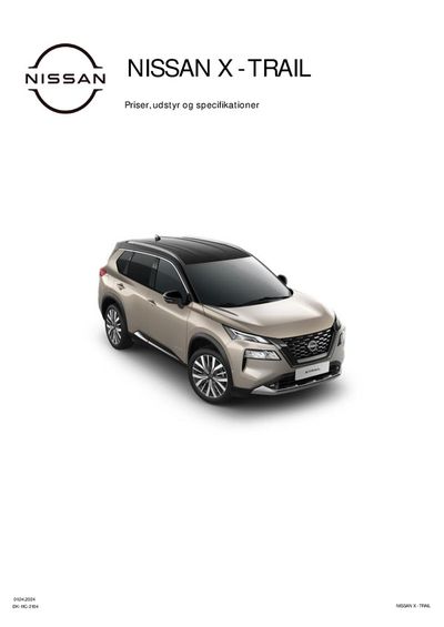 Nissan katalog i Horsens | Nissan X-Trail | 5.4.2024 - 5.4.2025