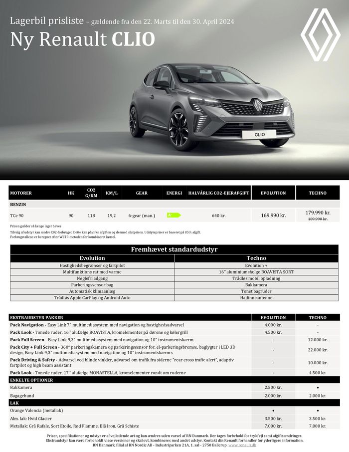 Renault katalog i Århus | Renault NY CLIO | 6.4.2024 - 6.4.2025