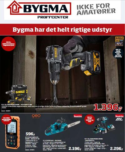 Tilbud fra Byggemarkeder i Hjørring | Håndværker Avis hos Bygma | 8.4.2024 - 12.5.2024