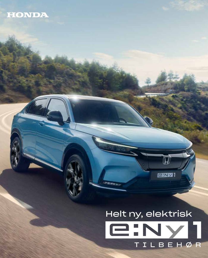 Honda katalog i Herning | Honda e:Ny1 tilbehørsbrochure | 9.4.2024 - 9.4.2025