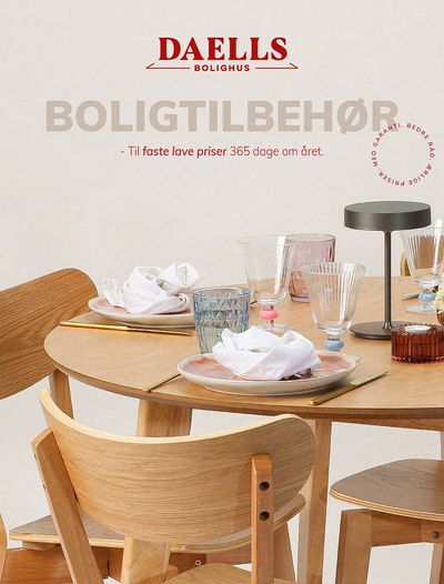 Tilbud fra Hjem og møbler i Hillerød | Daells Bolighus Boligtilbehør hos Daells Bolighus | 10.4.2024 - 24.4.2024