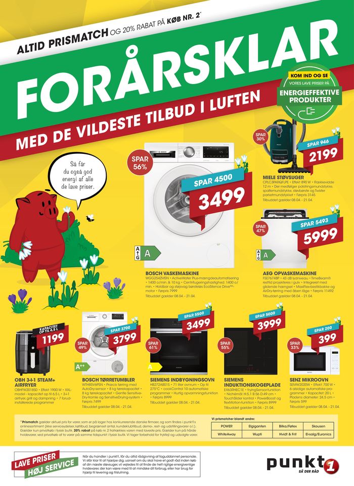 Punkt1 katalog i Frederiksberg | Punkt1 avisen - lav pris og høj service. | 15.4.2024 - 29.4.2024