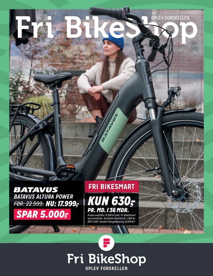 Fri BikeShop katalog i Frederikssund | Fri BikeShop Tilbudsavis! | 17.4.2024 - 1.5.2024