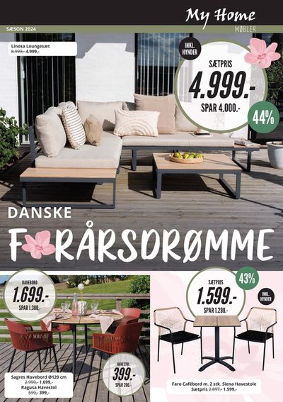 Tilbud fra Hjem og møbler i Dragør | My Home Tilbudsavis hos My Home | 18.4.2024 - 2.5.2024