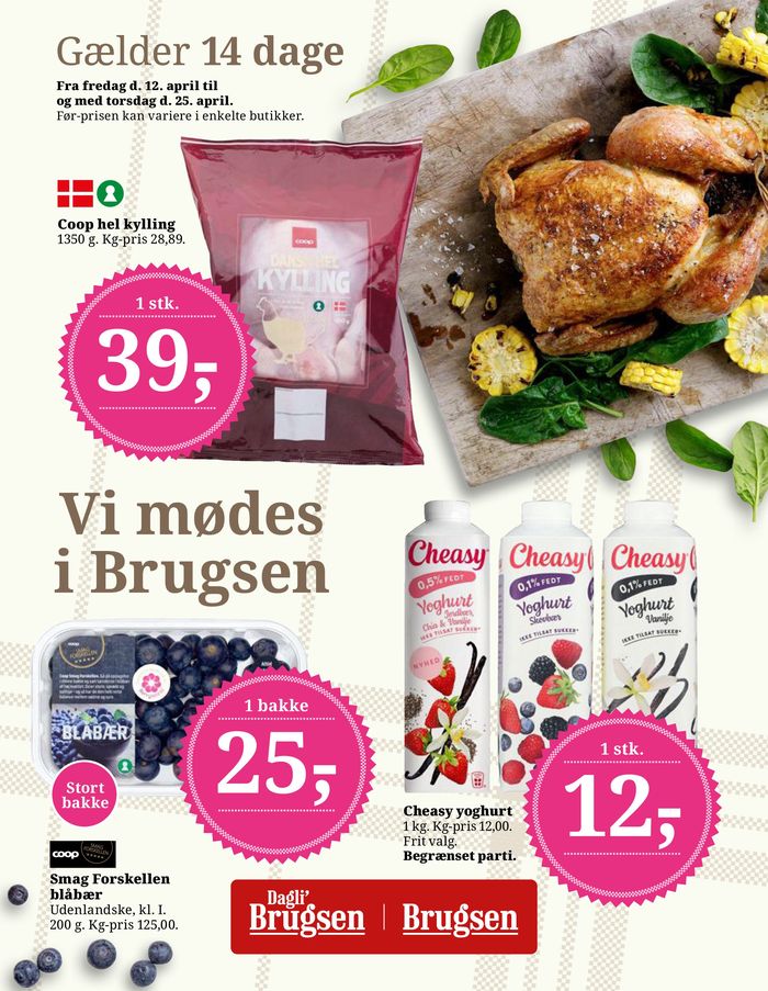 Dagli'Brugsen katalog i Silkeborg | Dagli'Brugsen Tilbudsavis | 12.4.2024 - 25.4.2024