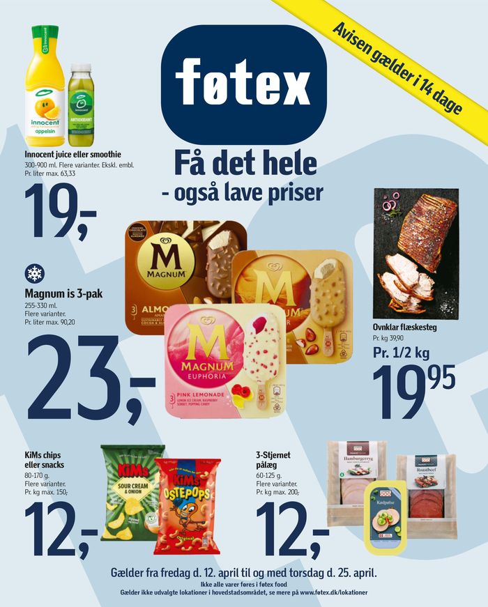 Føtex katalog i Frederikshavn | Føtex Tilbudsavis | 24.4.2024 - 8.5.2024