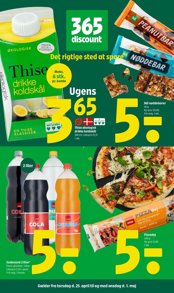 365discount katalog i Haarby | Det rigtige sted at spare | 26.4.2024 - 1.5.2024
