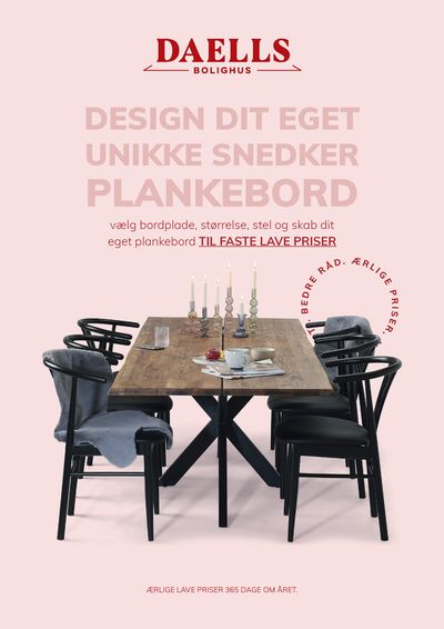 Tilbud fra Byggemarkeder | Plankeborde hos Harald Nyborg | 30.4.2024 - 14.5.2024