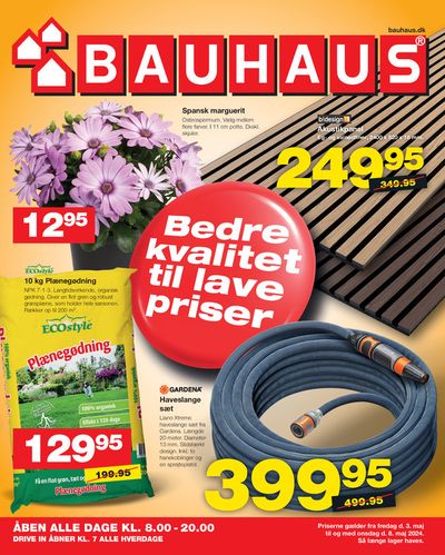 Tilbud fra Byggemarkeder i Langå | Bauhaus Tilbudsavis hos Bauhaus | 3.5.2024 - 17.5.2024