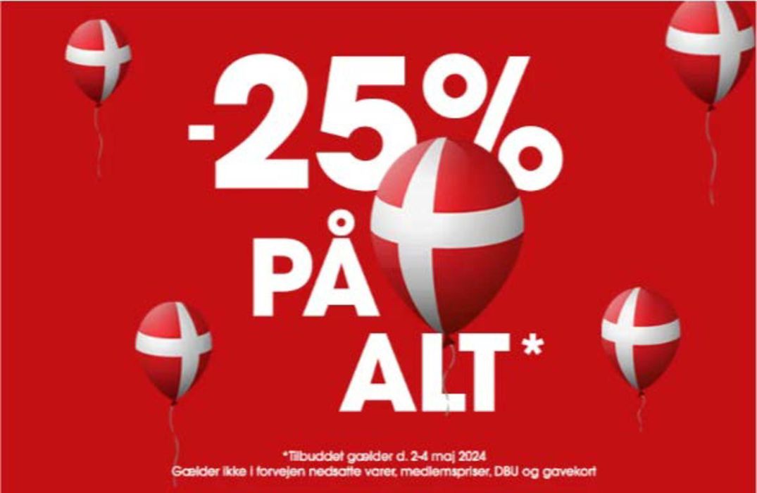 Sportigan katalog i Aalborg | -25% | 3.5.2024 - 4.5.2024