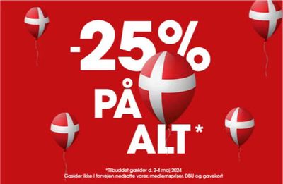 Tilbud fra Sport i Sakskøbing | -25% hos Sportigan | 3.5.2024 - 4.5.2024