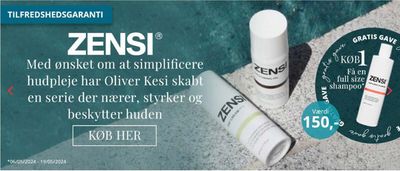 Tilbud fra Kosmetik og sundhed i Aalborg | Zensi hos Beautycos | 7.5.2024 - 19.5.2024