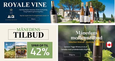 Tilbud fra Dagligvarer i Randers | Spar op til 42% hos Vinspecialisten | 8.5.2024 - 31.5.2024